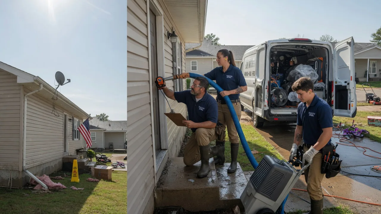 Ceiling Water Damage Restoration in Maryland near me